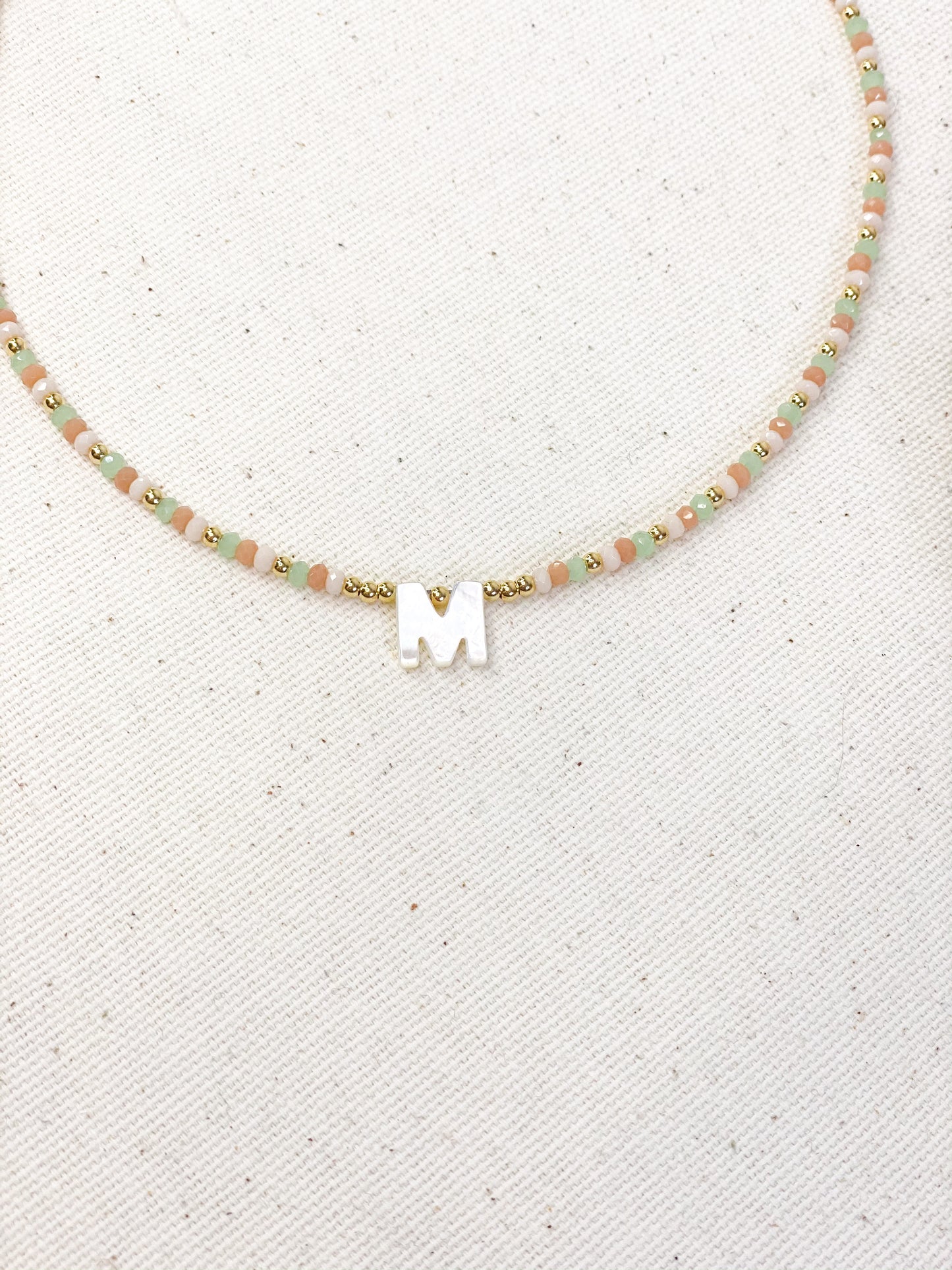 Nacre Initial “M”